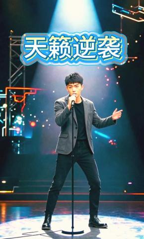 短剧《天籁逆袭》海报