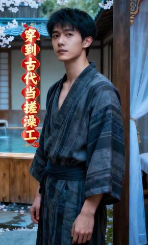 短剧《穿到古代当搓澡工》海报