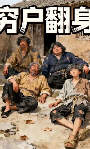 短剧《穷户翻身》海报