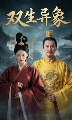 短剧《双生异象》海报