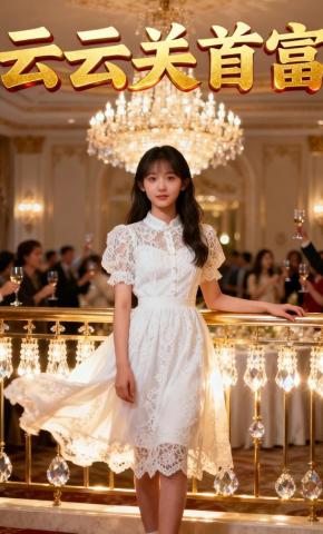 短剧《云云关首富》海报