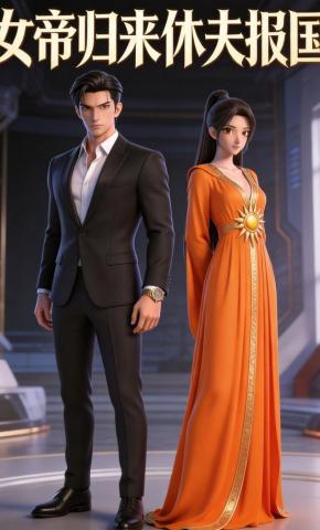 短剧《女帝归来休夫报国》海报