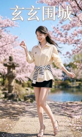 短剧《玄玄围城》海报