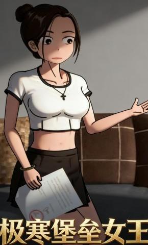 短剧《极寒堡垒女王》海报