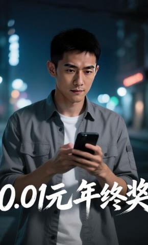 短剧《0.01元年终奖》海报