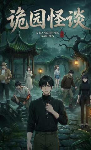 短剧《诡园怪谈》海报