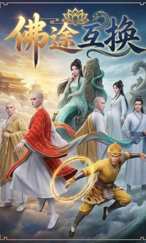 短剧《佛途互换》海报