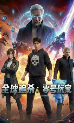 短剧《全球追杀：零号玩家》海报