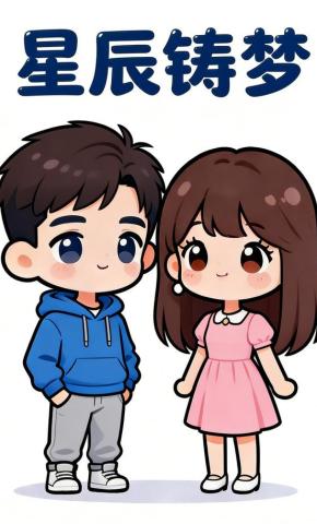 短剧《星辰铸梦》海报