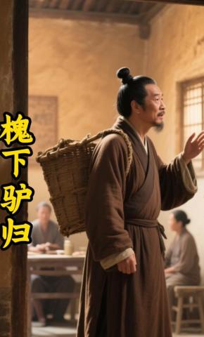 短剧《槐下驴归》海报