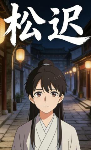 短剧《松迟》海报