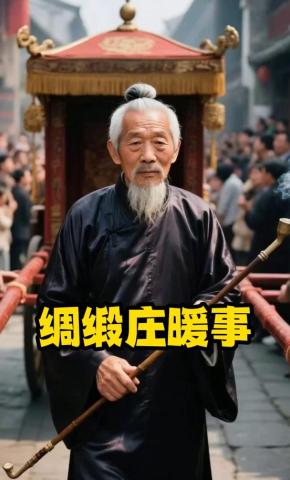 短剧《绸缎庄暖事》海报