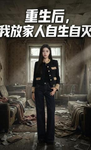 短剧《重生后，我放家人自生自灭》海报