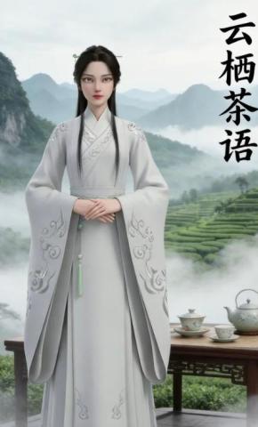 短剧《云栖茶语》海报