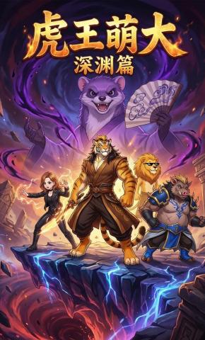 短剧《虎王萌大深渊篇》海报