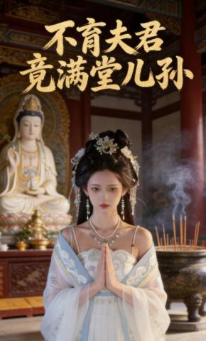 短剧《不育夫君竟满堂儿孙》海报