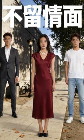 短剧《不留情面》海报