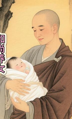 短剧《和尚养女》海报