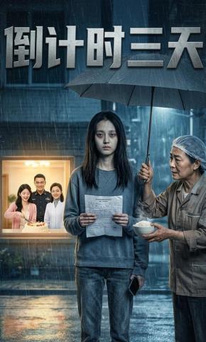 短剧《倒计时三天》海报