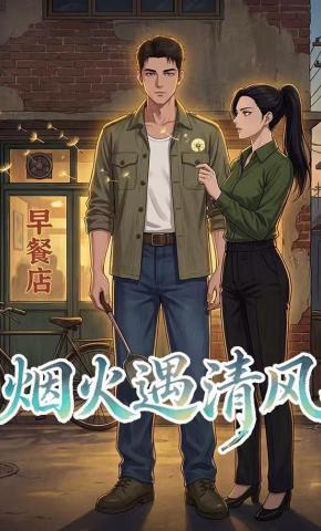 短剧《烟火遇清风》海报