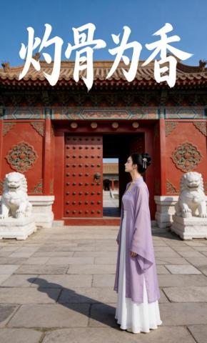 短剧《灼骨为香》海报