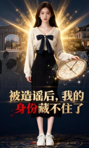 短剧《被造谣后，我的身份藏不住了》海报