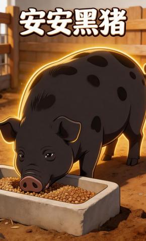 短剧《安安黑猪》海报