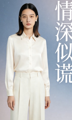 短剧《情深似谎》海报