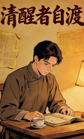 短剧《清醒者自渡》海报