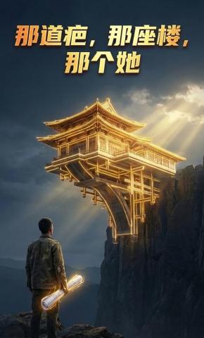 短剧《那道疤，那座楼，那个她》海报