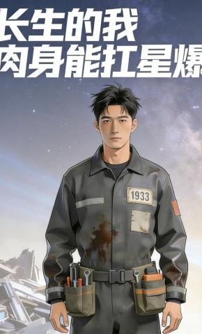 短剧《长生的我肉身能扛星爆》海报