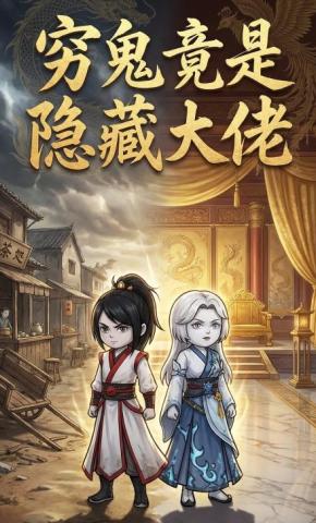 短剧《穷鬼竟是隐藏大佬》海报