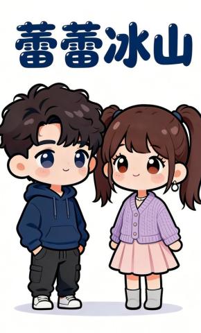 短剧《蕾蕾冰山》海报