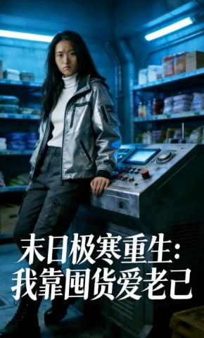 短剧《末日极寒重生：我靠囤货爱老己》海报