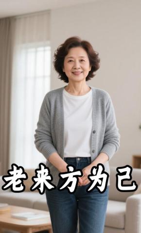 短剧《老来方为己》海报