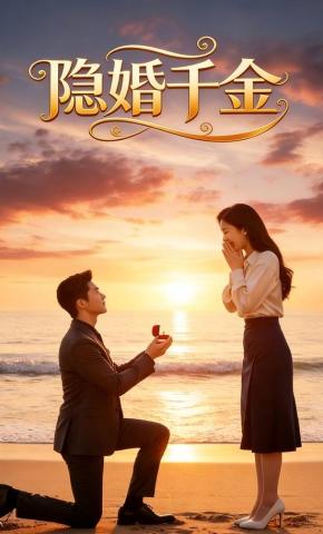 短剧《隐婚千金》海报