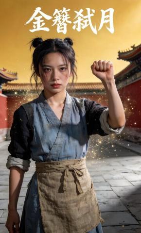 短剧《金簪弑月》海报
