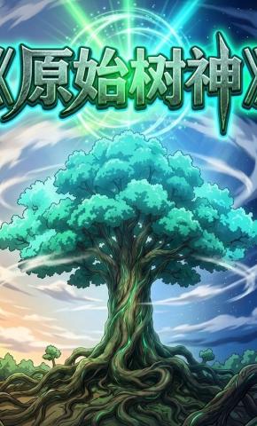 短剧《原始树神》海报