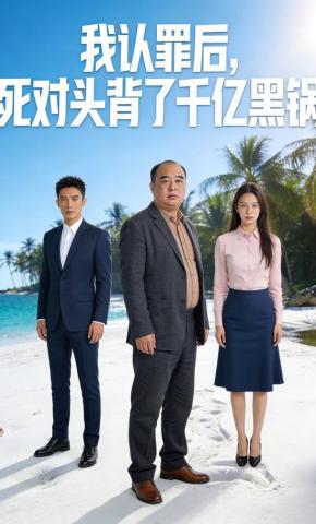 短剧《我认罪后，死对头背了千亿黑锅》海报