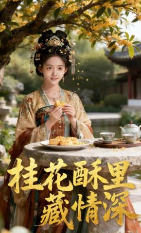 短剧《桂花酥里藏情深》海报