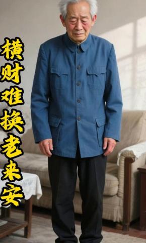 短剧《横财难换老来安》海报