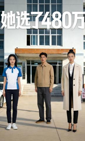 短剧《她选了480万》海报