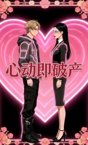 短剧《心动即破产》海报