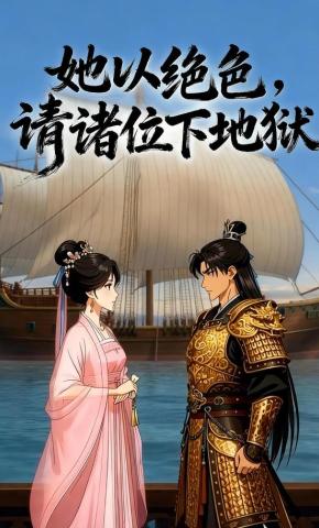 短剧《她以绝色，请诸位下地狱》海报