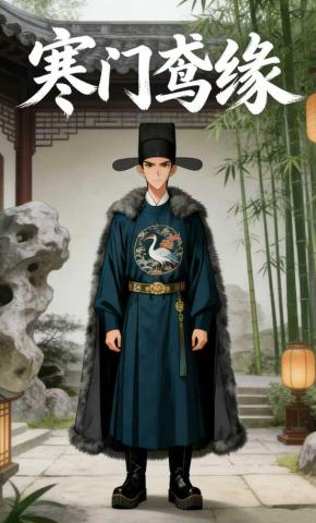 短剧《寒门鸢缘》海报