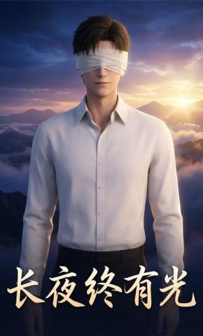 短剧《长夜终有光》海报