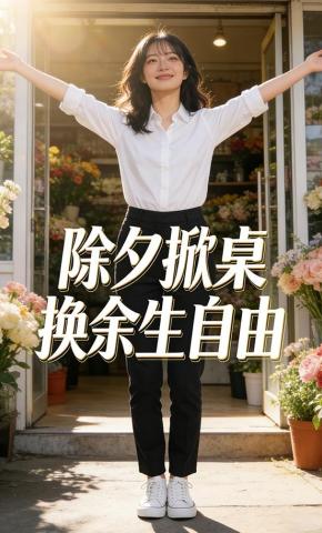 短剧《除夕掀桌，换余生自由》海报