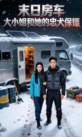 短剧《末日房车：大小姐和她的忠犬保镖》海报