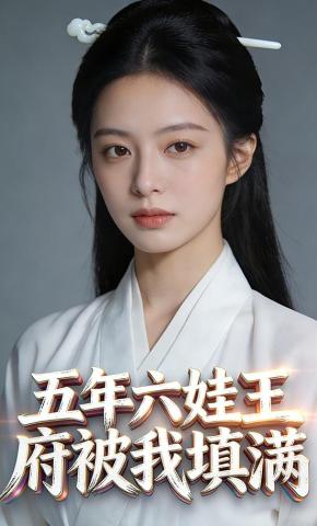 短剧《五年六娃，王府被我填满》海报