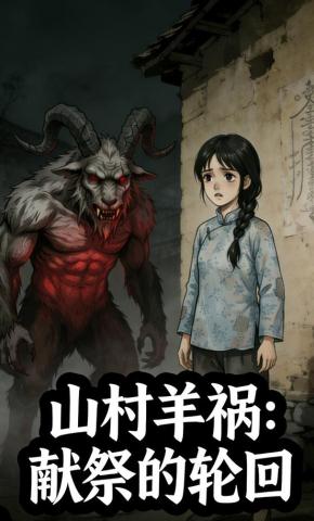 短剧《山村羊祸：献祭的轮回》海报